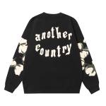 EM Sneakers Denim Tears x CPFM Cactus Tears Crewneck Sweatshirt & Sweatpant Sets Black