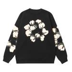 EM Sneakers Denim Tears x CPFM Cactus Tears Crewneck Sweatshirt & Sweatpant Sets Black
