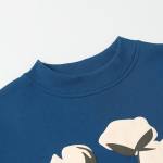 EM Sneakers Denim Tears x CPFM Cactus Tears Crewneck Sweatshirt & Sweatpant Sets Dark Blue