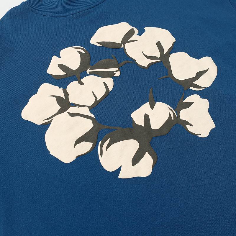 EM Sneakers Denim Tears x CPFM Cactus Tears Crewneck Sweatshirt & Sweatpant Sets Dark Blue