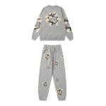 EM Sneakers Denim Tears x CPFM Cactus Tears Crewneck Sweatshirt & Sweatpant Sets Gray