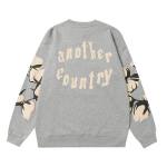 EM Sneakers Denim Tears x CPFM Cactus Tears Crewneck Sweatshirt & Sweatpant Sets Gray