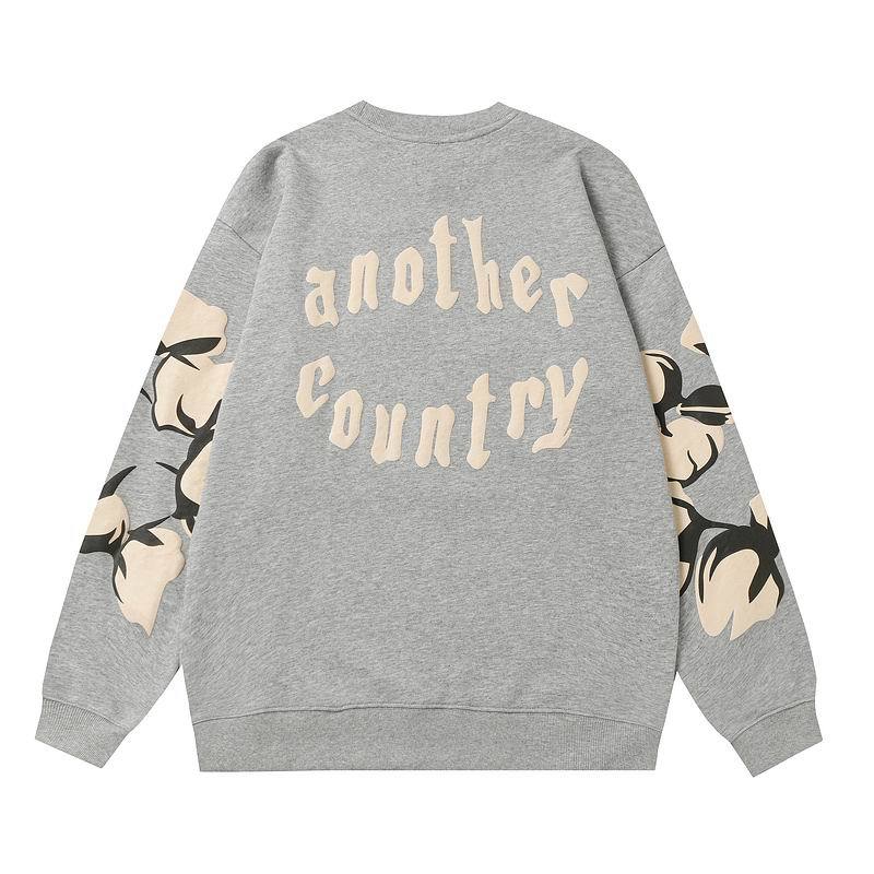 EM Sneakers Denim Tears x CPFM Cactus Tears Crewneck Sweatshirt & Sweatpant Sets Gray