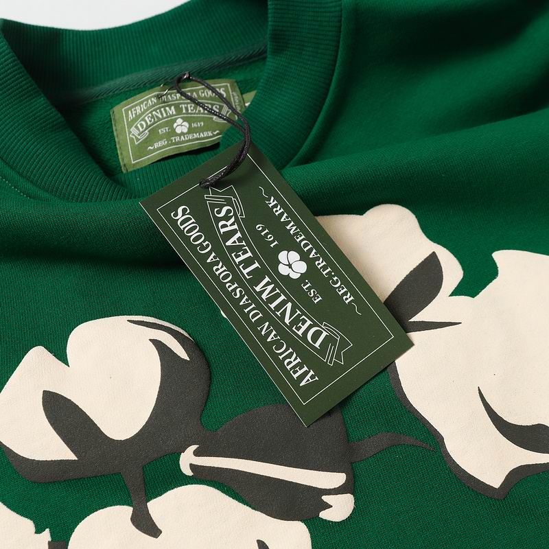 EM Sneakers Denim Tears x CPFM Cactus Tears Crewneck Sweatshirt & Sweatpant Sets Green