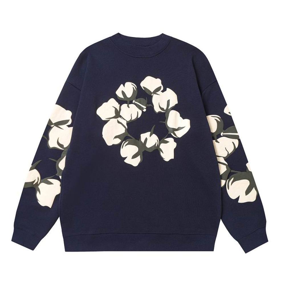 EM Sneakers Denim Tears x CPFM Cactus Tears Crewneck Sweatshirt & Sweatpant Sets Navy