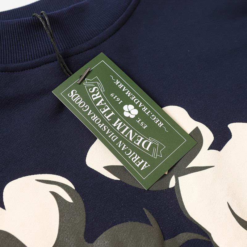 EM Sneakers Denim Tears x CPFM Cactus Tears Crewneck Sweatshirt & Sweatpant Sets Navy