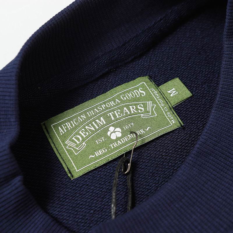 EM Sneakers Denim Tears x CPFM Cactus Tears Crewneck Sweatshirt & Sweatpant Sets Navy