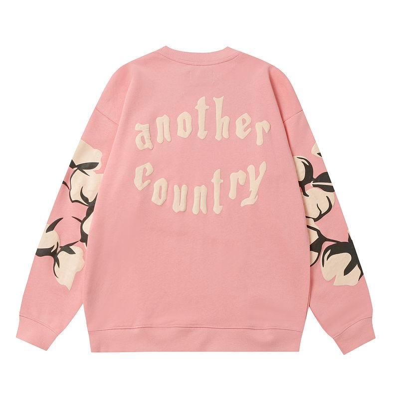 EM Sneakers Denim Tears x CPFM Cactus Tears Crewneck Sweatshirt & Sweatpant Sets Pink