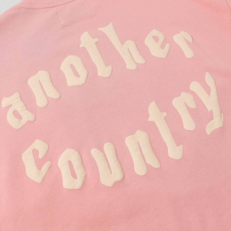 EM Sneakers Denim Tears x CPFM Cactus Tears Crewneck Sweatshirt & Sweatpant Sets Pink
