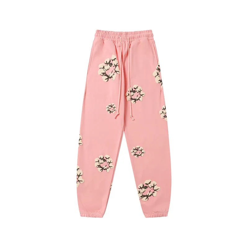 EM Sneakers Denim Tears x CPFM Cactus Tears Crewneck Sweatshirt & Sweatpant Sets Pink