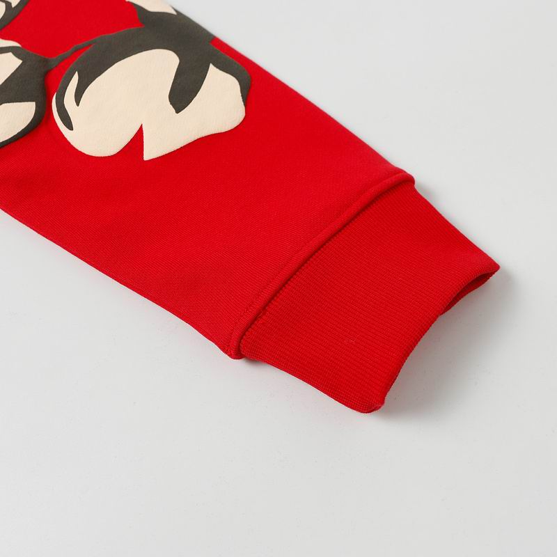 EM Sneakers Denim Tears x CPFM Cactus Tears Crewneck Sweatshirt & Sweatpant Sets Red