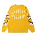 EM Sneakers Denim Tears x CPFM Cactus Tears Crewneck Sweatshirt & Sweatpant Sets Yellow