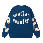 EM Sneakers Denim Tears x CPFM Cactus Tears Crewneck Sweatshirt Dark Blue