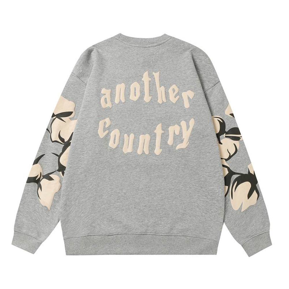 EM Sneakers Denim Tears x CPFM Cactus Tears Crewneck Sweatshirt Gray
