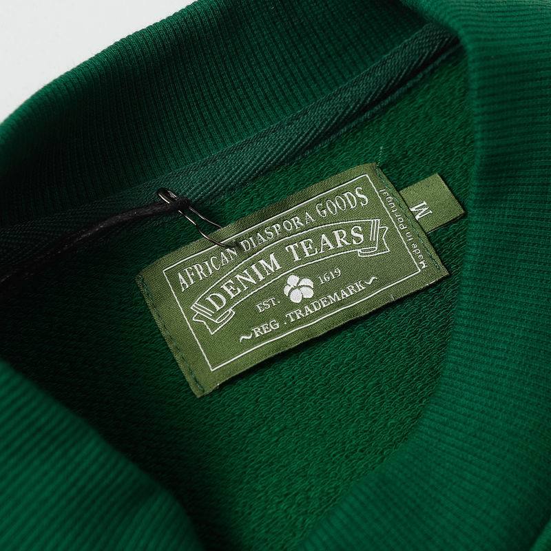 EM Sneakers Denim Tears x CPFM Cactus Tears Crewneck Sweatshirt Green
