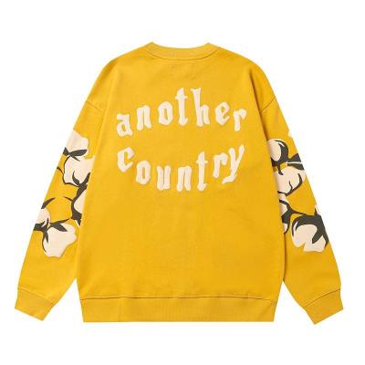 EM Sneakers Denim Tears x CPFM Cactus Tears Crewneck Sweatshirt Yellow 02