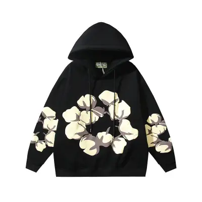 EM Sneakers Denim Tears x CPFM Cactus Tears Hoodie Black 01