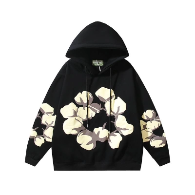EM Sneakers Denim Tears x CPFM Cactus Tears Hoodie Black 01