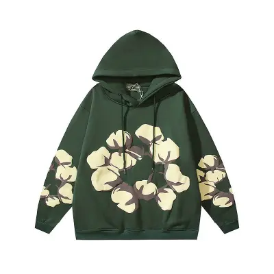 EM Sneakers Denim Tears x CPFM Cactus Tears Hoodie Green 01