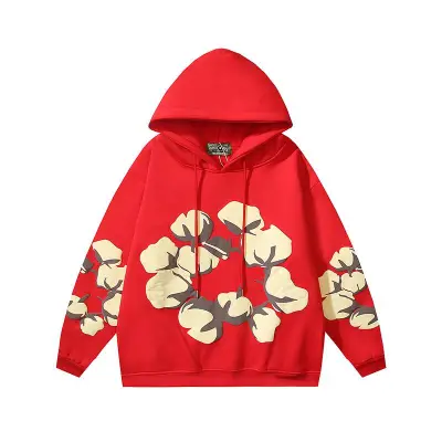 EM Sneakers Denim Tears x CPFM Cactus Tears Hoodie Red 01