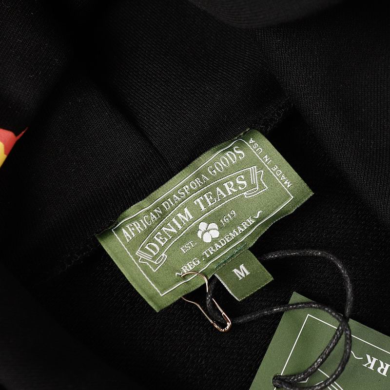 EM Sneakers Denim Tears x Offset Wreath Hoodie Black