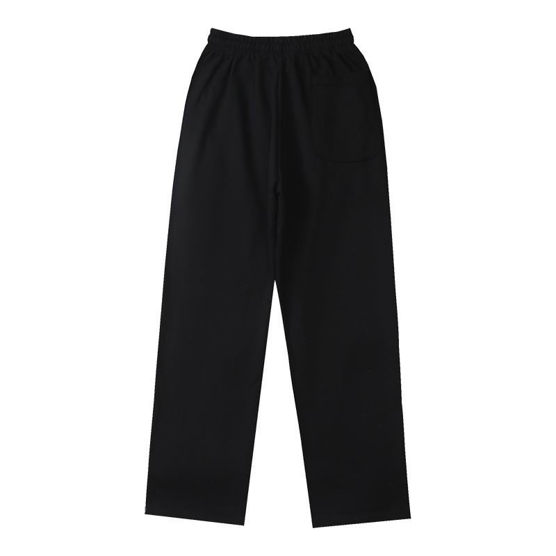 EM Sneakers Airbrushed Skull Flare Sweatpants Black Multi