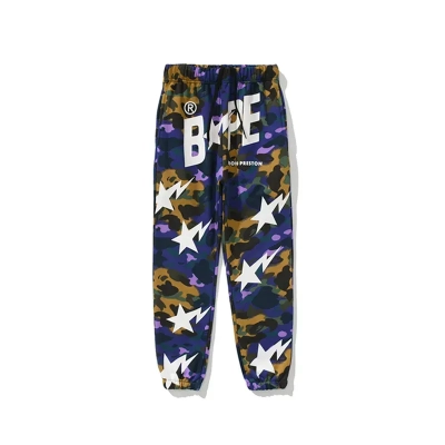 EM Sneakers Bape Shark Head Star Camouflage Sweatpant 02