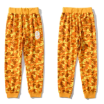 EM Sneakers Bape x PUBG Joint Model Player Unknown's Battlegrounds Sweatpant Yellow