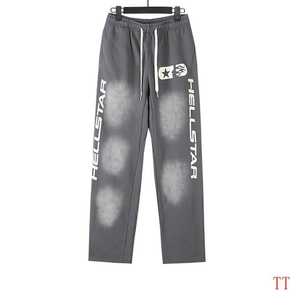 EM Sneakers Hellstar Logo Print Sweatpant Black / Gray