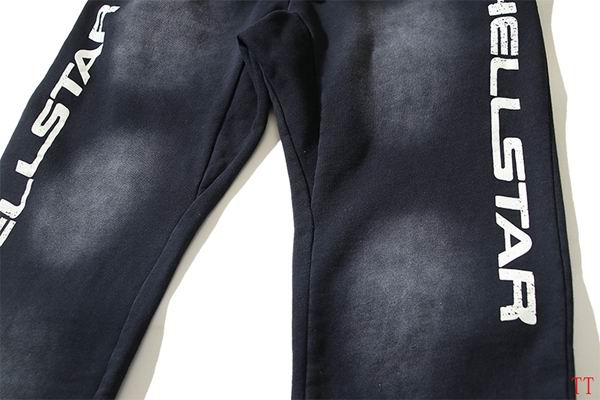 EM Sneakers Hellstar Logo Print Sweatpant Black / Gray