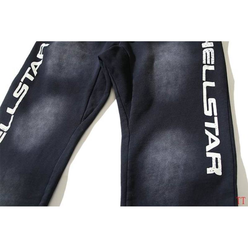 EM Sneakers Hellstar Logo Print Sweatpant Black / Gray