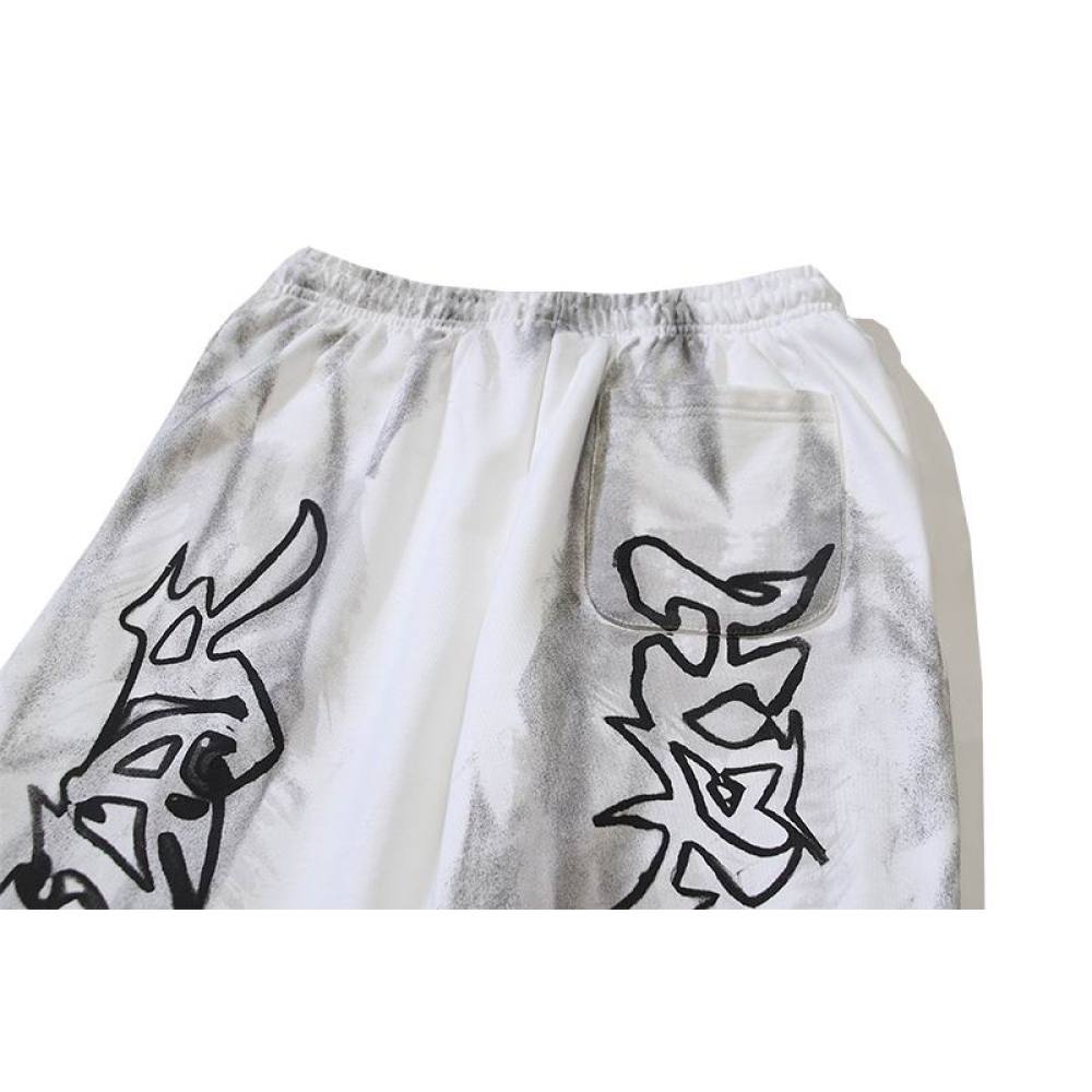 EM Sneakers Hellstar Snap Breakaway Mirror Faced Sweatpant Gray