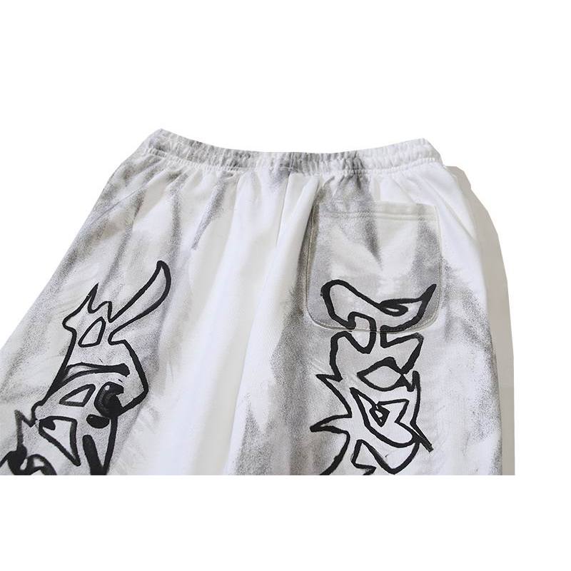 EM Sneakers Hellstar Snap Breakaway Mirror Faced Sweatpant Gray