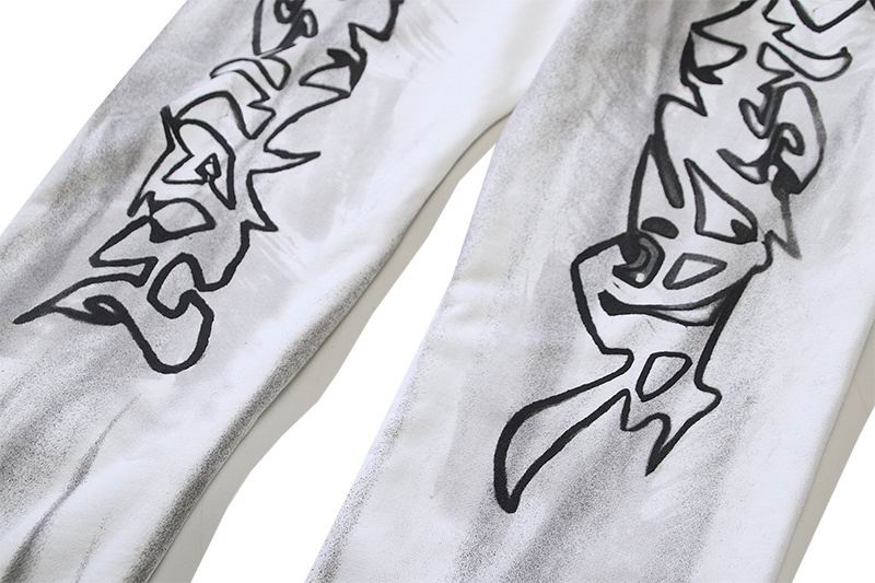 EM Sneakers Hellstar Snap Breakaway Mirror Faced Sweatpant Gray