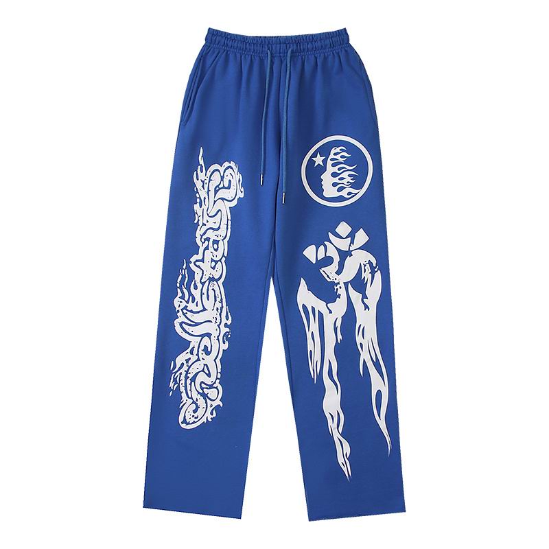 EM Sneakers Hellstar Yoga Flare Sweatpant Blue /Black