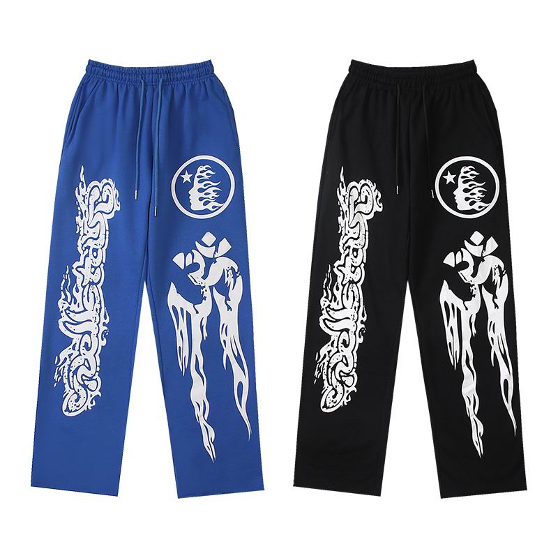 EM Sneakers Hellstar Yoga Flare Sweatpant Blue /Black