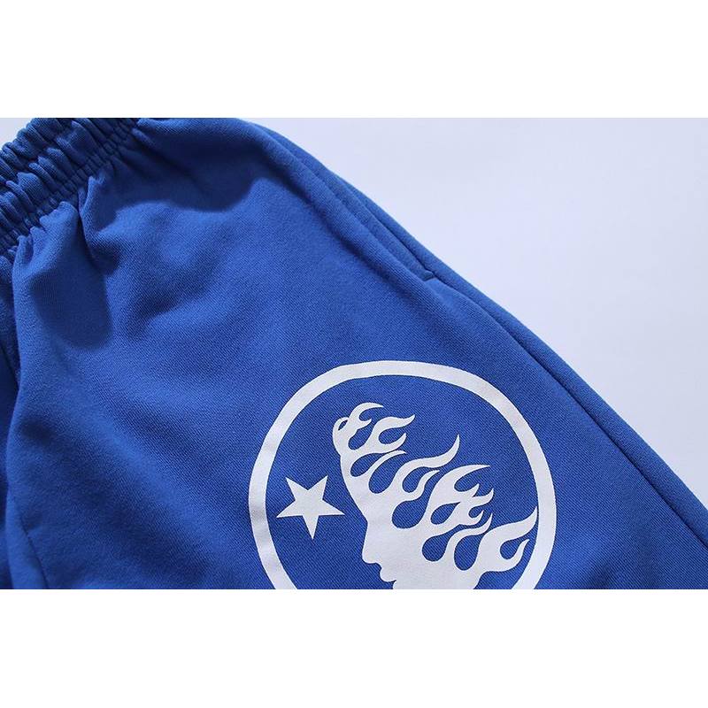 EM Sneakers Hellstar Yoga Flare Sweatpant Blue /Black