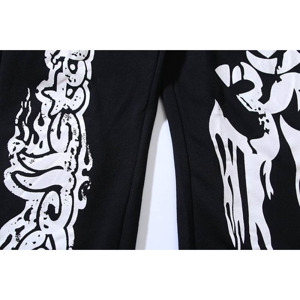 EM Sneakers Hellstar Yoga Flare Sweatpant Blue /Black