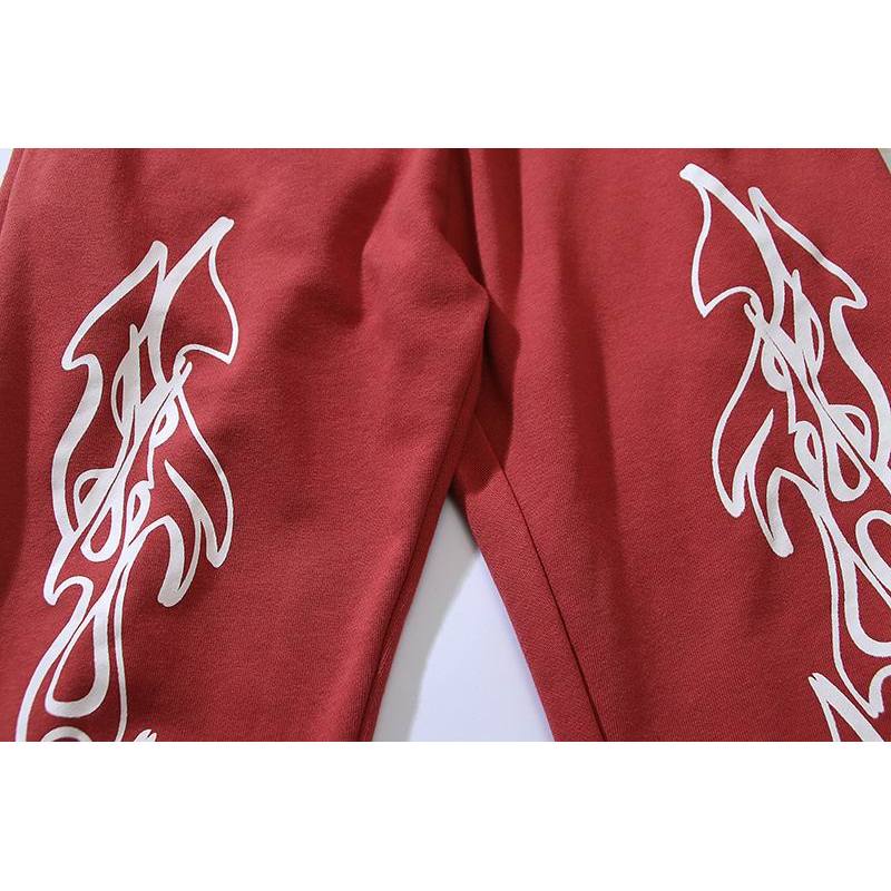 EM Sneakers Hellstar Yoga Flare Sweatpant Red