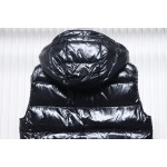EM Sneakers Moncler Maya Hooded Down Vest Black