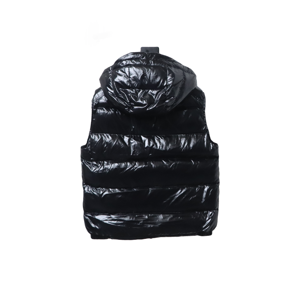 EM Sneakers Moncler Maya Hooded Down Vest Black