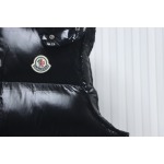 EM Sneakers Moncler Bormes Hooded Down Vest Black