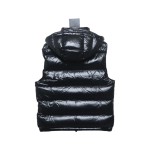 EM Sneakers Moncler Bormes Hooded Down Vest Black