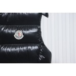 EM Sneakers Moncler Women's Ghany Mock Neck Down Vest Black