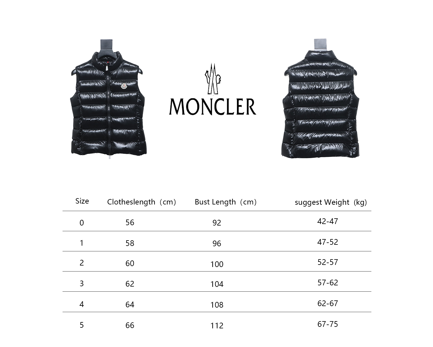 EM Sneakers Moncler Women's Ghany Mock Neck Down Vest Black