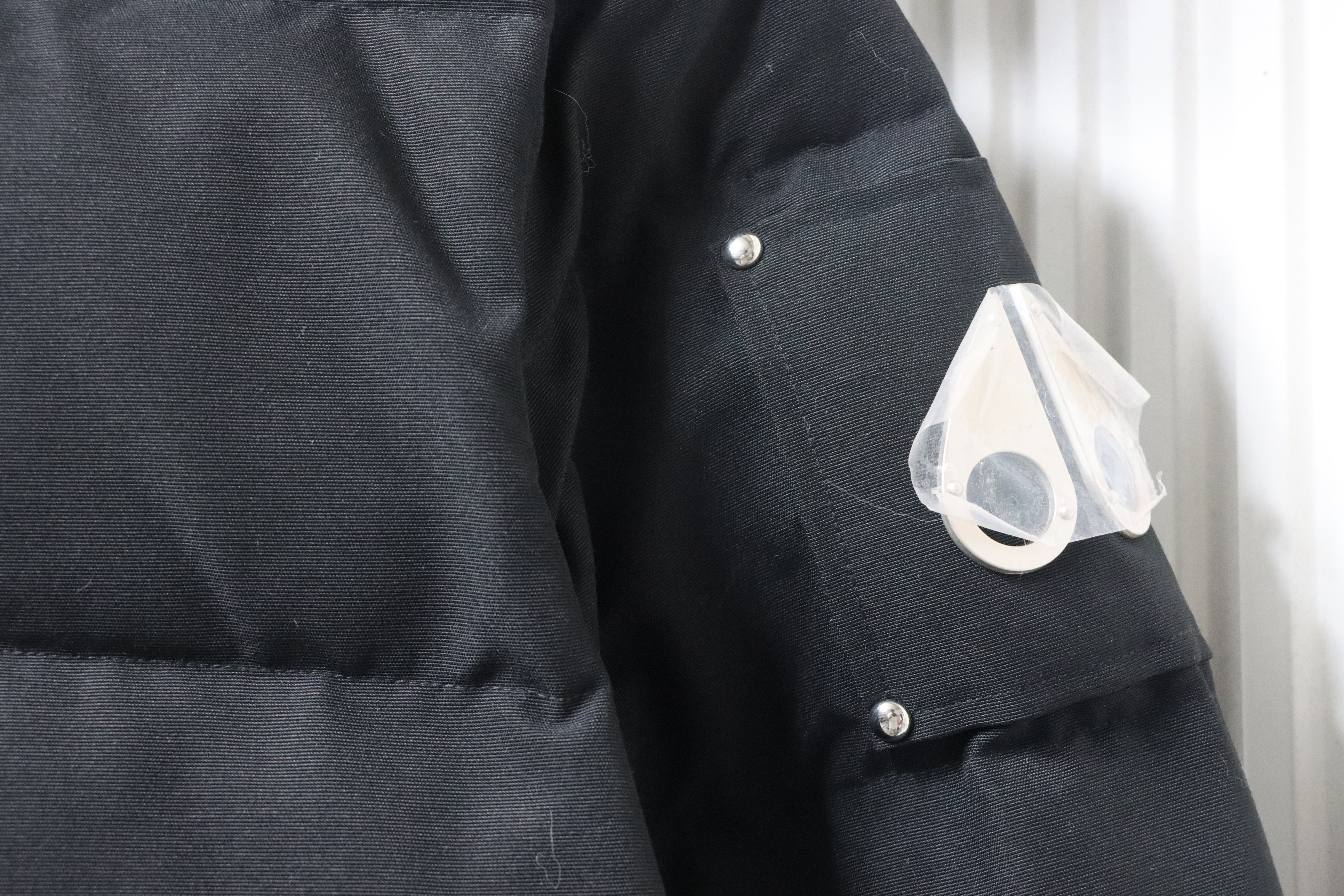 EM Sneakers Moose Knuckles Original 3Q Fur Jacket Black with Black Fur Collar (NFC)(Men's / Women's)