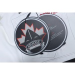 EM Sneakers Moose Knuckles Cloud Bomber White Jacket with Detachable Hood and Shearling Trim In Milkyway