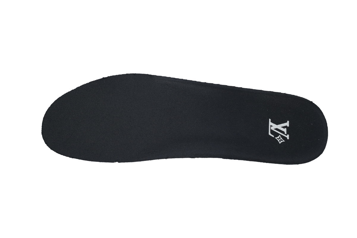 EM Sneakers Louis Vuitton LV Footprint Soccer Sneaker Black