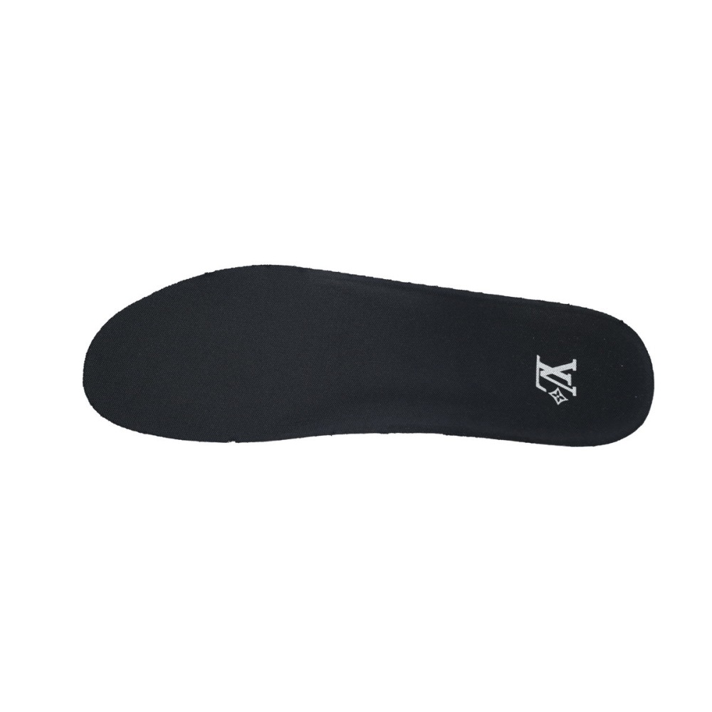 EM Sneakers Louis Vuitton LV Footprint Soccer Sneaker Black