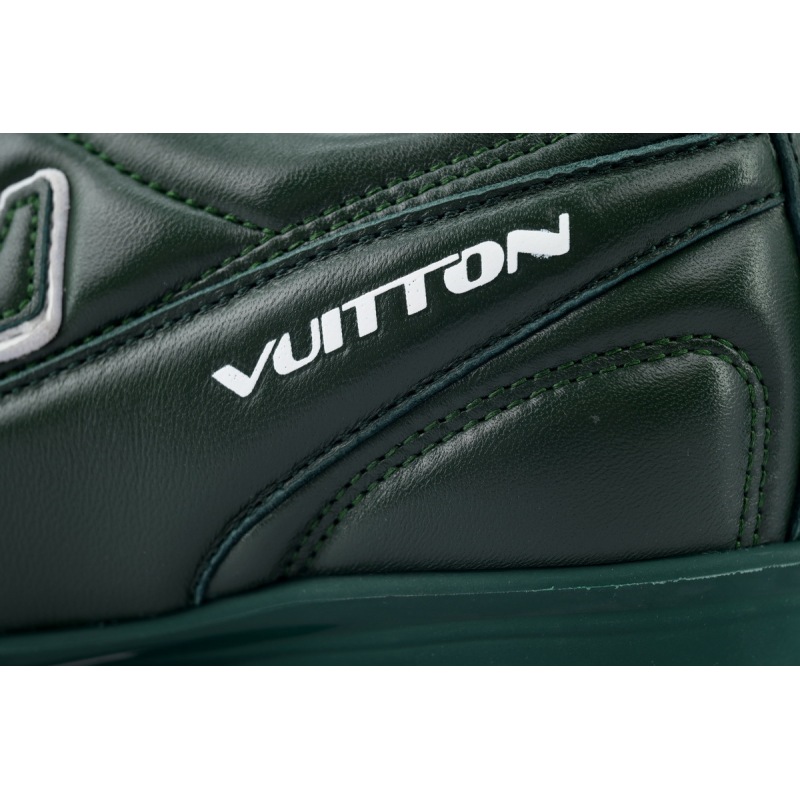 EM Sneakers Louis Vuitton LV Footprint Soccer Sneaker Green